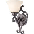 Maxim Manor 1-Light 7" Wide Oil Rubbed Bronze Wall Sconce 12211FIOI